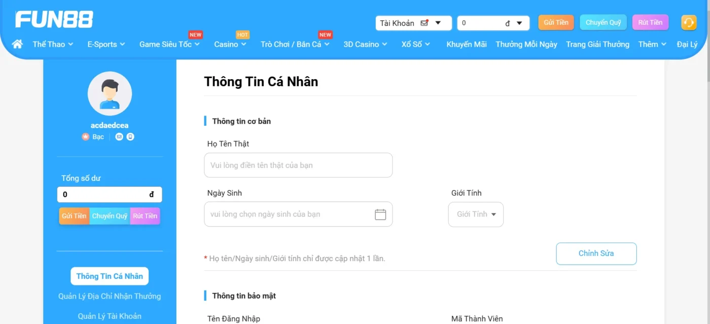 Những lưu ý quan trọng khi đăng nhập