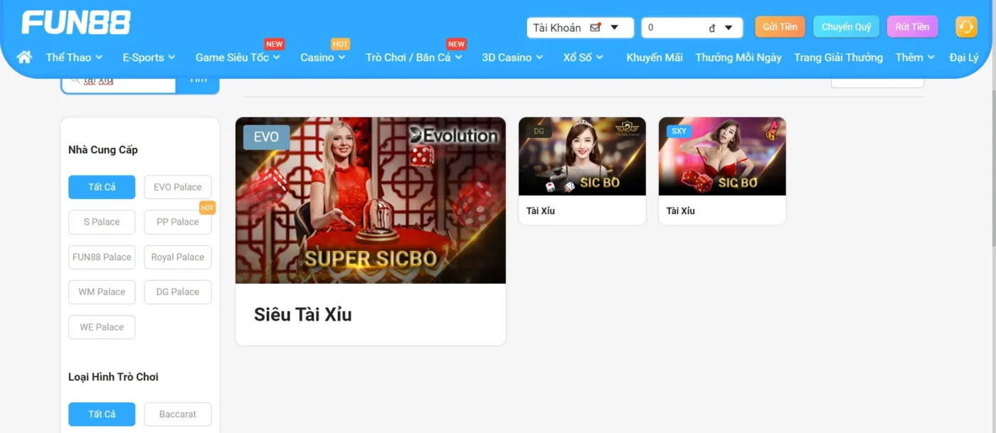 Tài Xỉu online tại Fun 88 có bịp không?